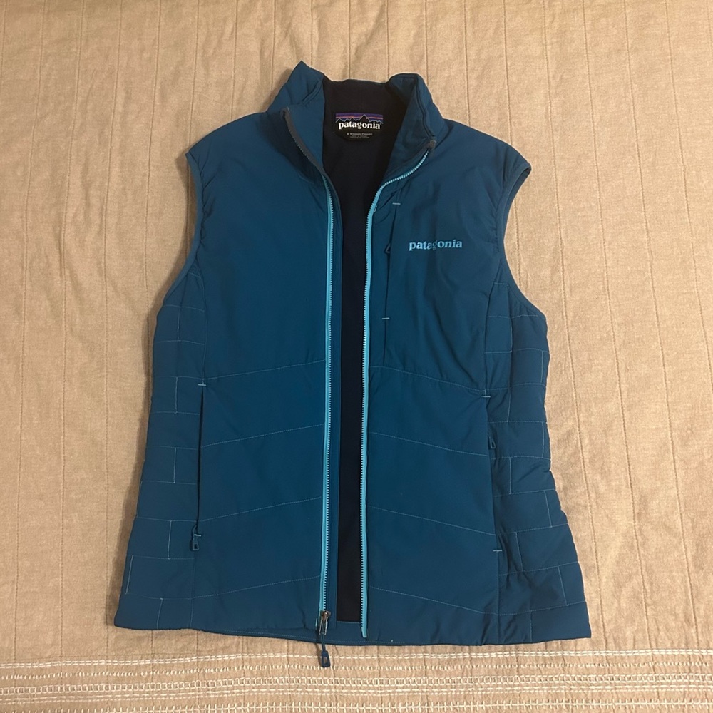 Patagonia Nano Air Vest Teal/Blue Size Small